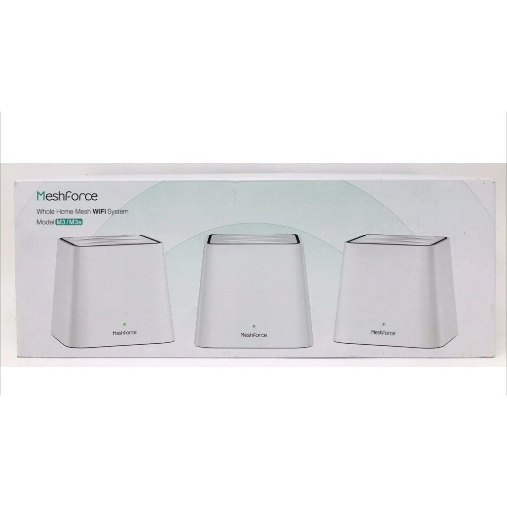 Meshforce Whole Home Mesh WiFi System M3s Suite Wireless Mesh Router Set Of 3